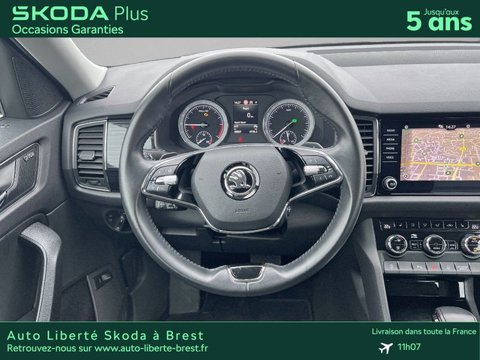 Voitures Occasion Škoda Kodiaq 2.0 Tdi 150 Scr Style Dsg Euro6D-T 7 Places À Brest