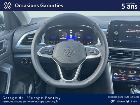Voitures Occasion Volkswagen T-Roc 1.5 Tsi Evo 150Ch Life Plus Dsg7 À Pontivy