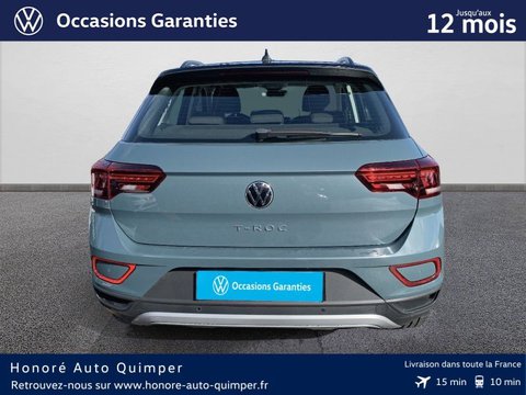 Voitures Occasion Volkswagen T-Roc 1.5 Tsi Evo 150Ch Life Dsg7 À Quimper
