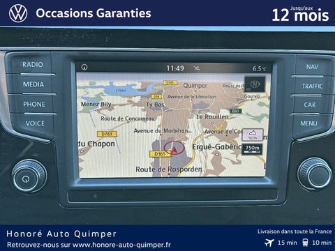 Voitures Occasion Volkswagen Touran 1.4 Tsi 150Ch Bluemotion Technology Allstar 5 Places À Quimper