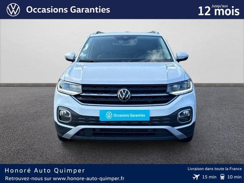 Voitures Occasion Volkswagen T-Cross 1.0 Tsi 110Ch Carat Dsg7 À Quimper