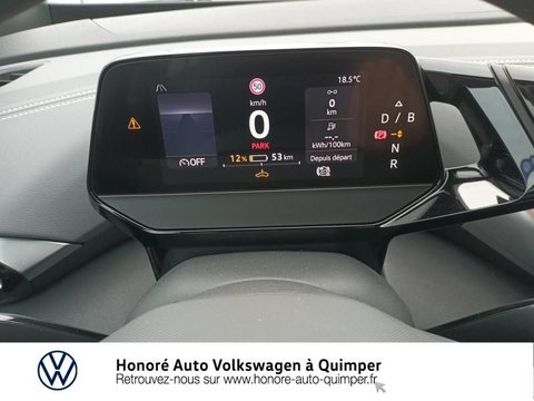 Voitures Occasion Volkswagen Id.4 148Ch Pure 52 Kwh À Quimper