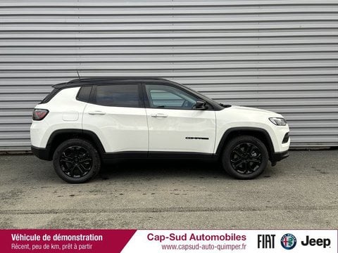 Voitures Occasion Jeep Compass 1.3 Turbo T4 190Ch Phev 4Xe Night Eagle At6 Eawd À Quimper