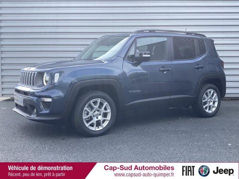 Voitures Occasion Jeep Renegade 1.3 Turbo T4 190Ch 4Xe Limited Bva6 À Quimper