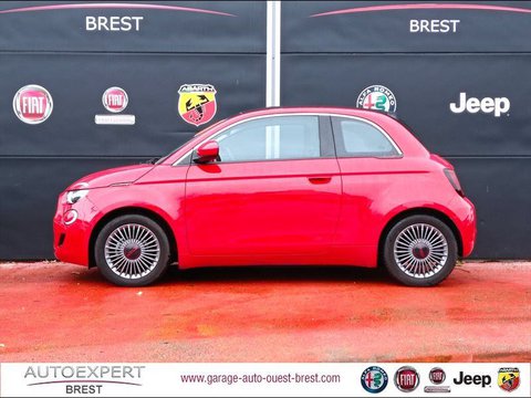 Voitures Occasion Fiat 500C E 95Ch (Red) À Brest