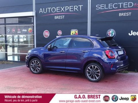 Voitures Occasion Fiat 500X 1.5 Firefly Turbo 130Ch S/S Hybrid Sport Dct7 À Brest
