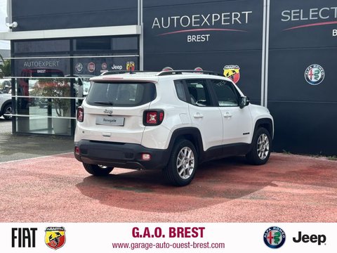 Voitures Occasion Jeep Renegade 1.5 Turbo T4 130Ch Mhev Limited Bvr7 À Brest