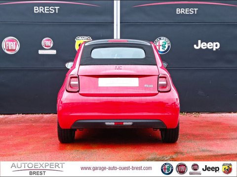 Voitures Occasion Fiat 500C E 95Ch (Red) À Brest