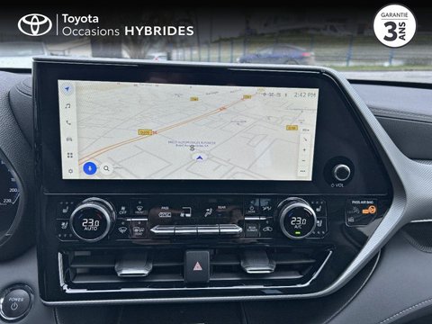 Voitures Occasion Toyota Highlander 2.5 Hybrid 248Ch Lounge Awd-I My23 À Brest