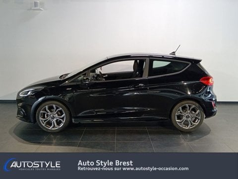 Voitures Occasion Ford Fiesta 1.0 Ecoboost 125Ch Mhev St-Line 3P À Brest