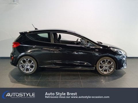 Voitures Occasion Ford Fiesta 1.0 Ecoboost 125Ch Mhev St-Line 3P À Brest