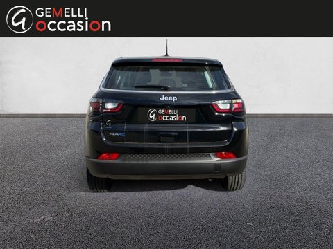 Voitures Occasion Jeep Compass 1.3 Turbo T4 190Ch Phev 4Xe Longitude Business At6 Eawd À Orange