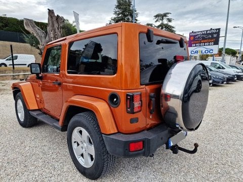 Voitures Occasion Jeep Wrangler 2.8 Crd 200 Fap Sahara Bva À Villeneuve-Loubet