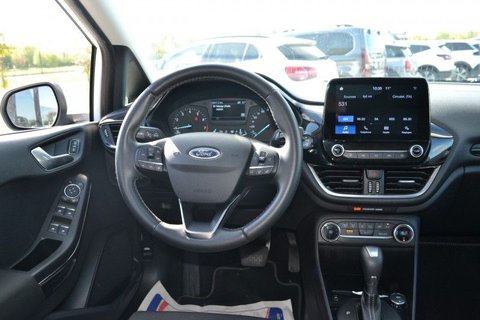 Voitures Occasion Ford Fiesta 1.0 Ecoboost 100Ch Titanium Bva 5P À Domalain