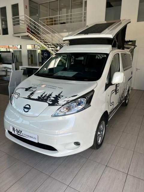 Voitures Occasion Nissan E-Nv200 Evalia N-Connecta 40Kwh 2T2 / Van / Camping Car À Clermont-Ferrand