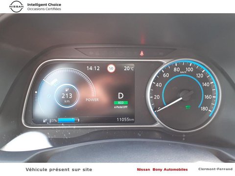 Voitures Occasion Nissan Leaf 2019.5 Electrique 40Kwh N-Connecta À Montlucon