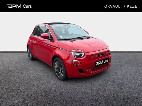 Voitures Occasion Fiat 500C E 95Ch (Red) À Orvault