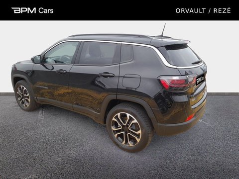 Voitures Occasion Jeep Compass 1.3 Turbo T4 190Ch Phev 4Xe Limited At6 Eawd À Orvault