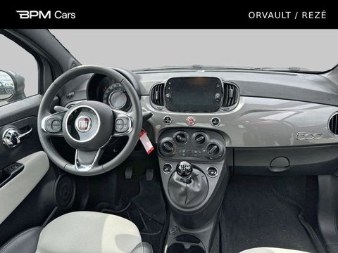 Voitures Occasion Fiat 500 Serie 9 Euro 6D-Full (12/2020-06/202 1.0 70 Ch Hybride Bsg S/S Dolcevita À Orvault