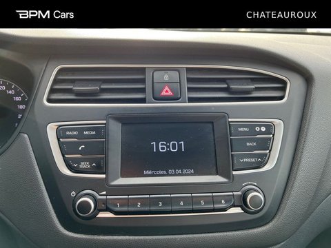 Voitures Occasion Hyundai I20 1.2 84Ch Intuitive Euro6D-T Evap À Châteauroux