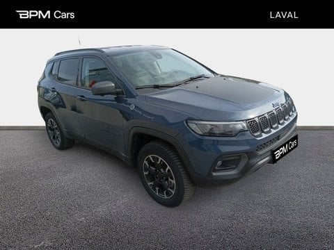 Voitures Occasion Jeep Compass 1.3 Turbo T4 240Ch Phev 4Xe Trailhawk At6 Eawd À Laval