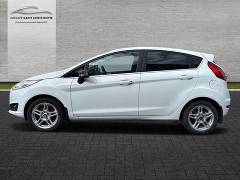 Voitures Occasion Ford Fiesta 1.0 Ecoboost 100Ch Stop&Start Titanium 5P À Epernay