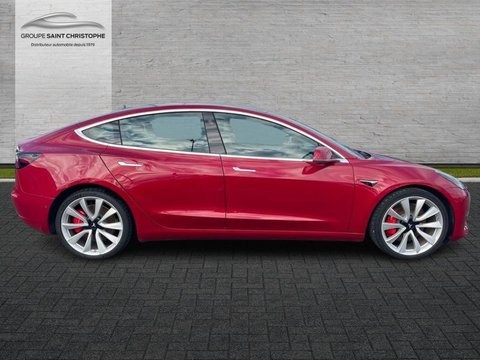Voitures Occasion Tesla Model 3 Performance Dual Motor Awd À Epernay