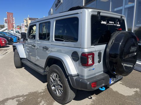 Voitures Occasion Jeep Wrangler Unlimited 2.0 T 380Ch 4Xe Overland Command-Trac My23 À Vitrolles
