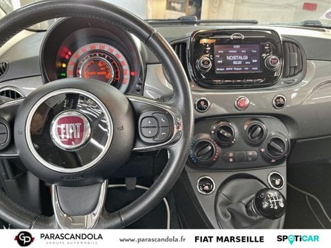 Voitures Occasion Fiat 500 1.2 8V 69Ch Eco Pack Lounge À Marseille